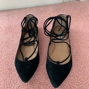 Steve Madden Lace Tie up Flats